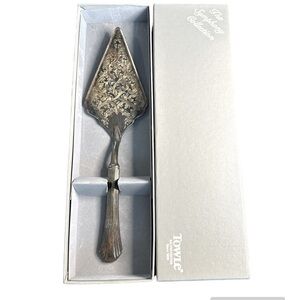 Vintage Towle Silversmiths Silver Plated Pie Trowel #3452